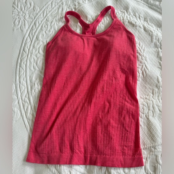 lululemon athletica Tops - Lululemon tank top Pink size 6